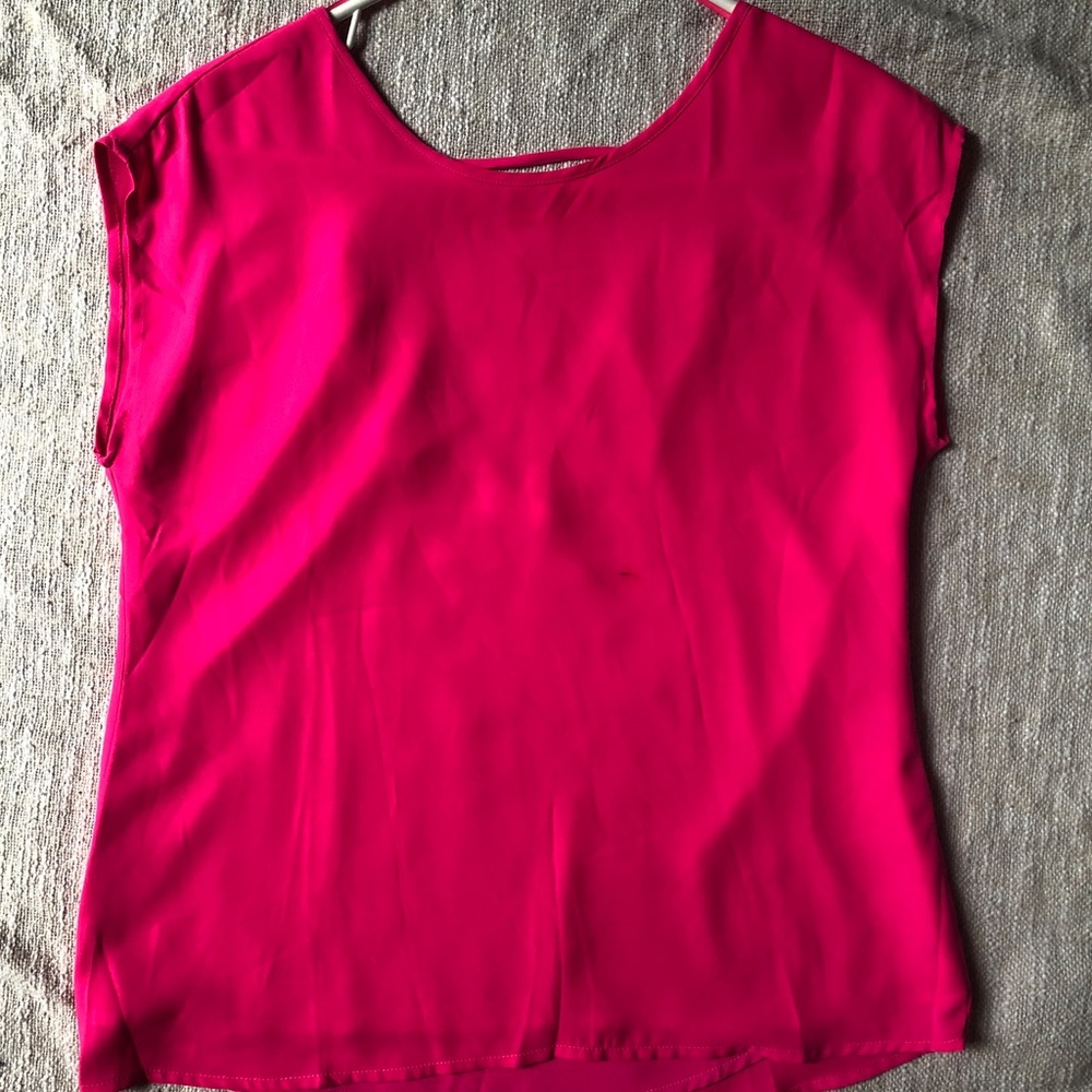 Hot Pink Naked Zebra Top